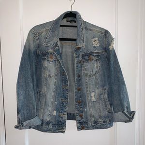STS Blue distressed jean jacket